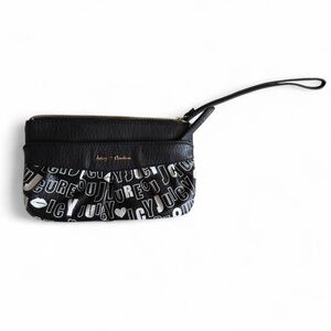 Juicy Couture Black Wristlet Bag